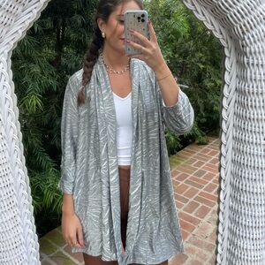 JM collection zebra print cardigan 🦓